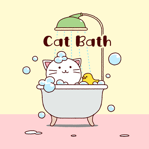Wallpaper Tema Cat Bath