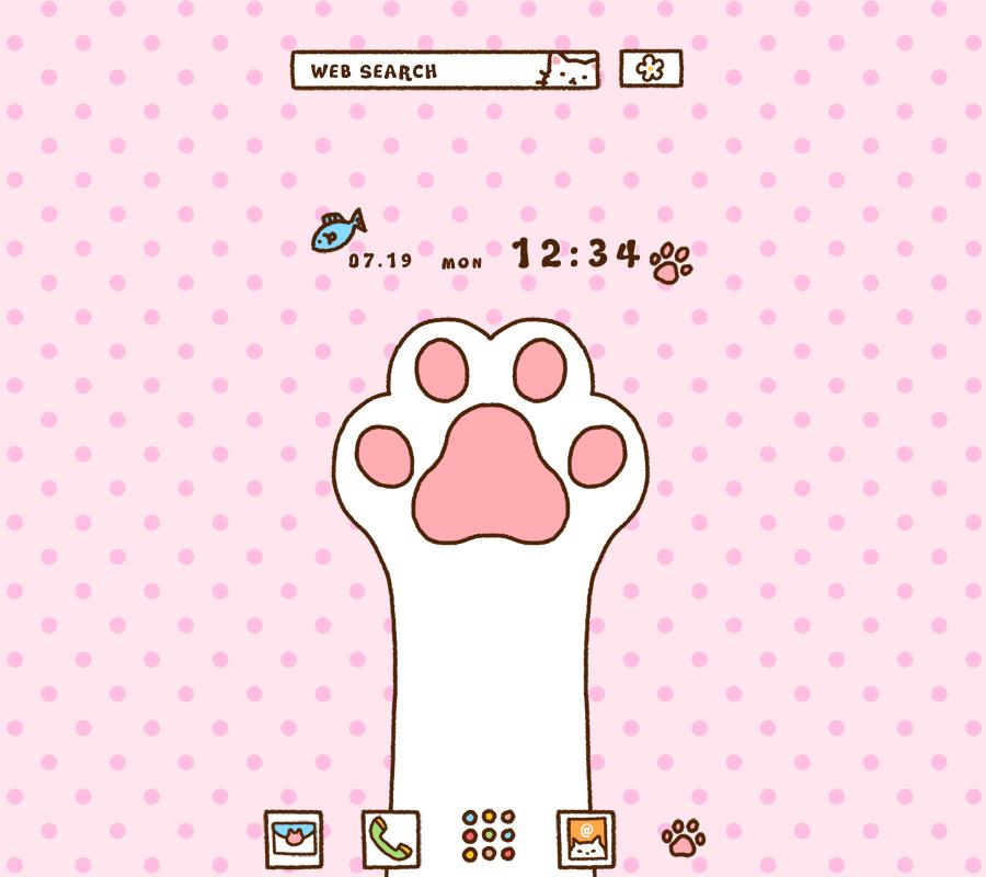 Android 用の かわいい壁紙アイコン 猫ちゃんの肉球 無料 Apk をダウンロード