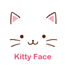 Cute Theme-Kitty Face- APK