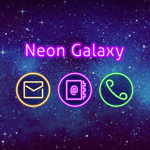 Neon Galaxy ＋HOME的主題