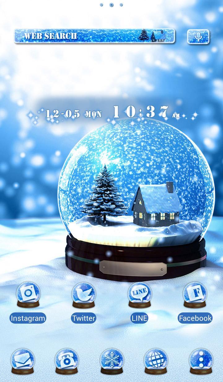 Android 用の クリスマス壁紙アイコン スノーボール Apk をダウンロード