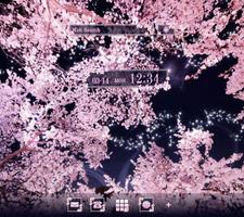 Theme-Sakura Night Fantasy- Affiche