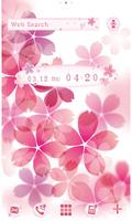 Pink Wallpaper-Sakura Print- Affiche