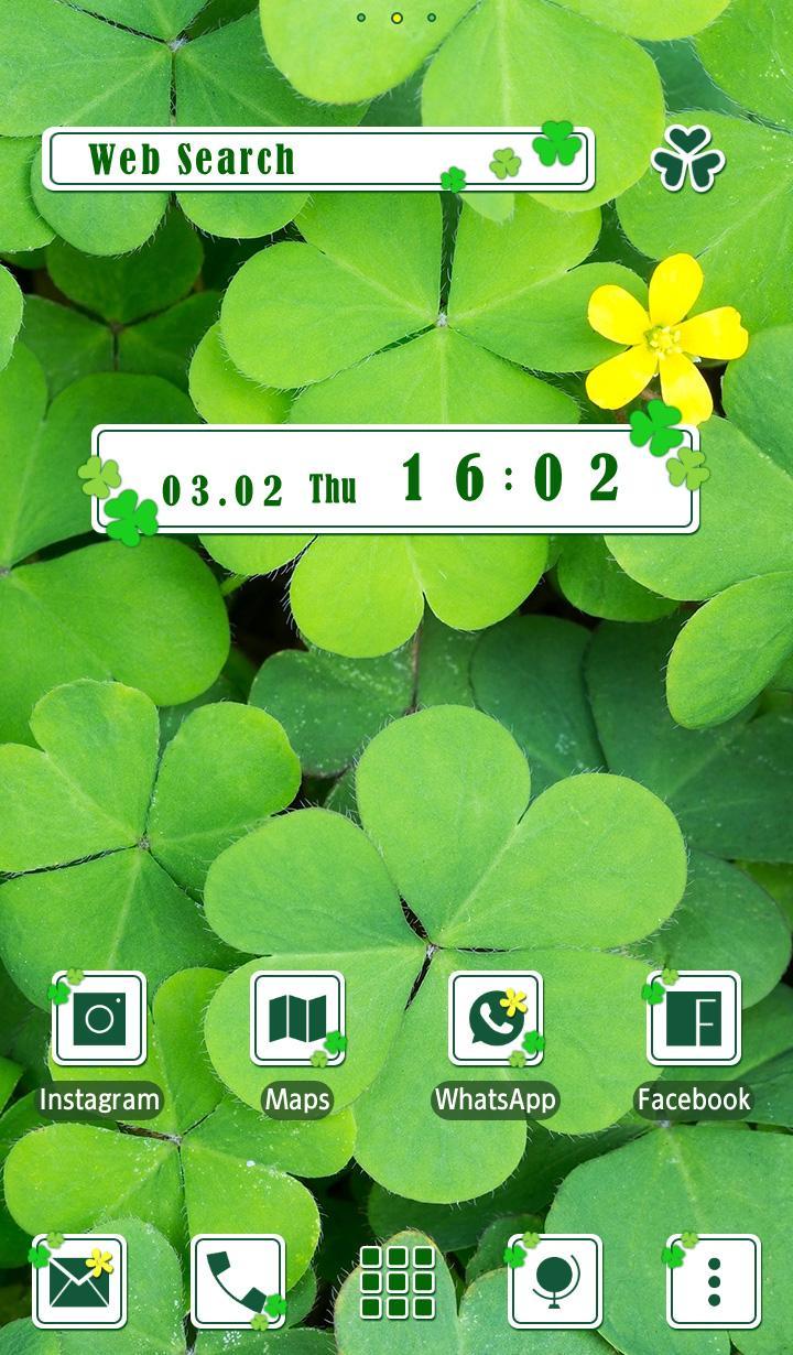 Android 用の かわいい壁紙アイコン シャムロック クローバー 無料 Apk をダウンロード