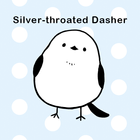 Silver-throated Dasher icône
