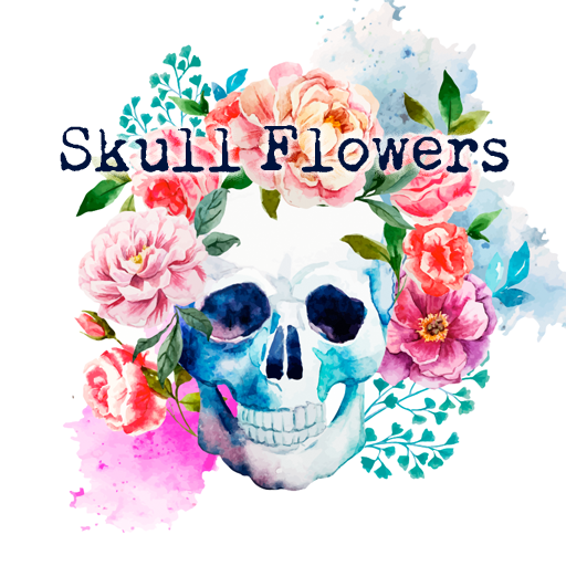 Skull Flowers Theme +HOME