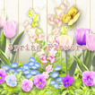かわいい壁紙・アイコン-Spring flowers-