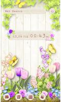 かわいい壁紙・アイコン-Spring flowers- ポスター