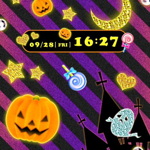 ハロウィン壁紙　Star Night Halloween