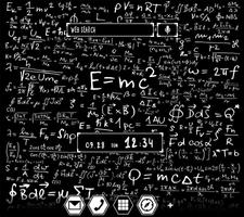 E=mc2 数式のテーマ ポスター