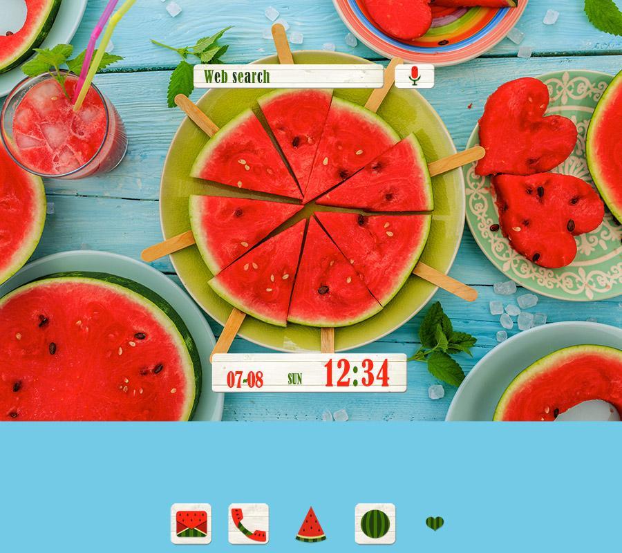 Android 用の 夏の壁紙 スイカのアイスキャンディー Apk をダウンロード
