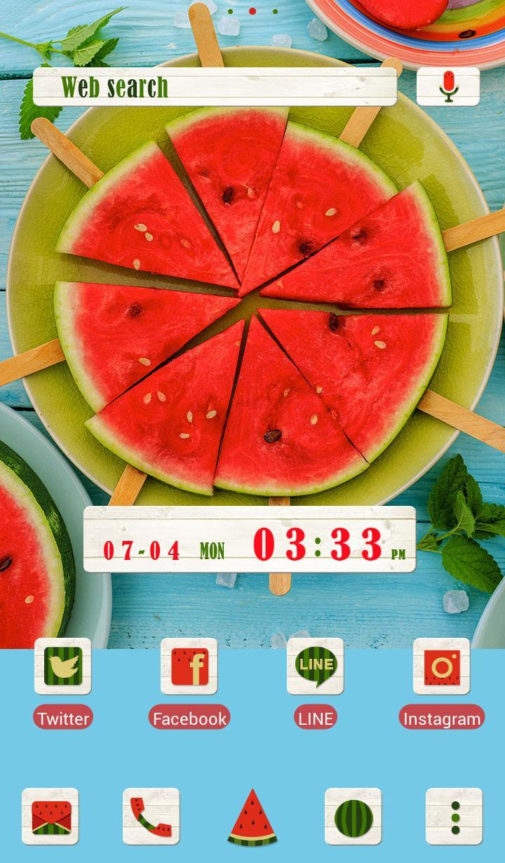 Android 用の 夏の壁紙 スイカのアイスキャンディー Apk をダウンロード