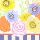 -Colorful Flower- Theme +HOME icon