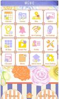 1 Schermata -Colorful Flower- Theme +HOME