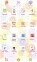 -Colorful Flower- Theme +HOME ภาพหน้าจอ 2