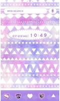 Cute Theme-Pastel Tribal- Affiche