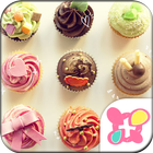 Cute Theme-Sweet Cupcakes- icône