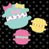 Macaron Parade Theme +HOME icône