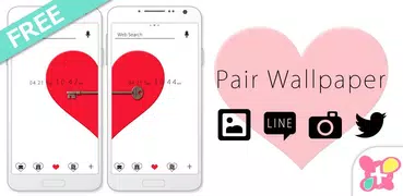 [Pair Wallpaper]Pair Heart