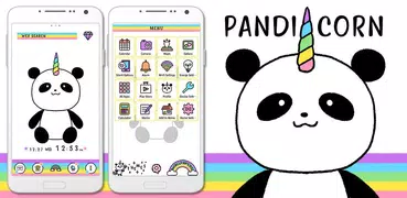 Süße Wallpaper Pandicorn