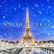 Snowy Paris icono