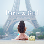 Paris & Girl Theme icône