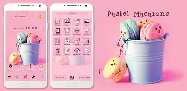 Pastel Macarons Theme