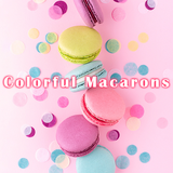 Colorful Macarons Tema +HOME