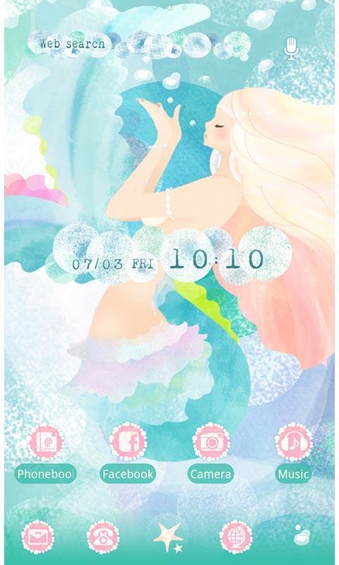 Android 用の マーメイド壁紙 パステルカラーの人魚姫 Apk をダウンロード