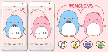 Couple Wallpaper: Penguins