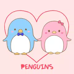 Скачать Couple Wallpaper: Penguins APK