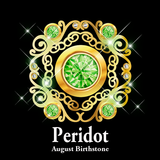 Peridot - August Birthstone أيقونة