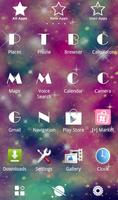 1 Schermata Galaxy Theme Pink Universe