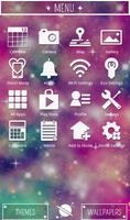 2 Schermata Galaxy Theme Pink Universe