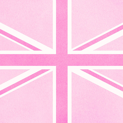 -Pink Union Jack- Theme +HOME