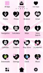 -Pink Union Jack- Theme +HOME XAPK Herunterladen