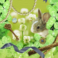 うさぎ壁紙 Rabbit and Happiness
