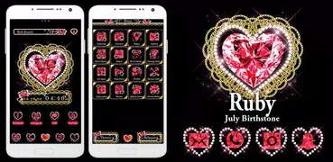 Ruby - July Birthstone Theme