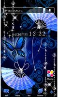 Azure Fantasy Wallpaper Theme Affiche