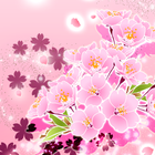 日式風格主題 日式樱花 圖標