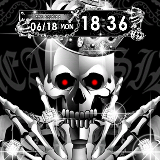 スカル壁紙 WS SKULL