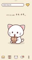 Bubble Tea Kitty постер