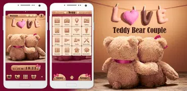 Teddy Bear Couple Tema +HOME