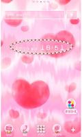 ハート壁紙 Tie-dye Heart Plakat
