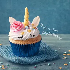 Unicorn CupcakeTheme APK Herunterladen