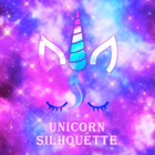 Unicorn Silhouette أيقونة