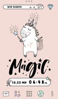 Unicorn Magic الملصق