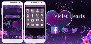 Violet Hearts Theme +HOME
