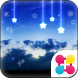 空壁紙 夜明けのスノークリスタル icono