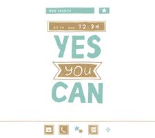 Yes You Can Affiche
